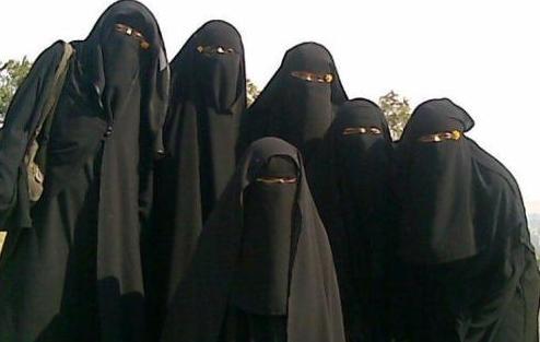 Niqab gruppfoto