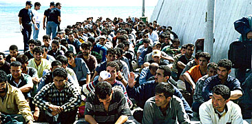 Båtmigranter till Europa