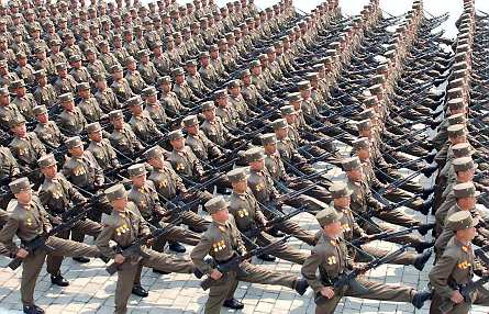 Nordkoreansk marsch
